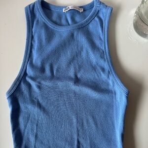 Blue ZARA tanktop small